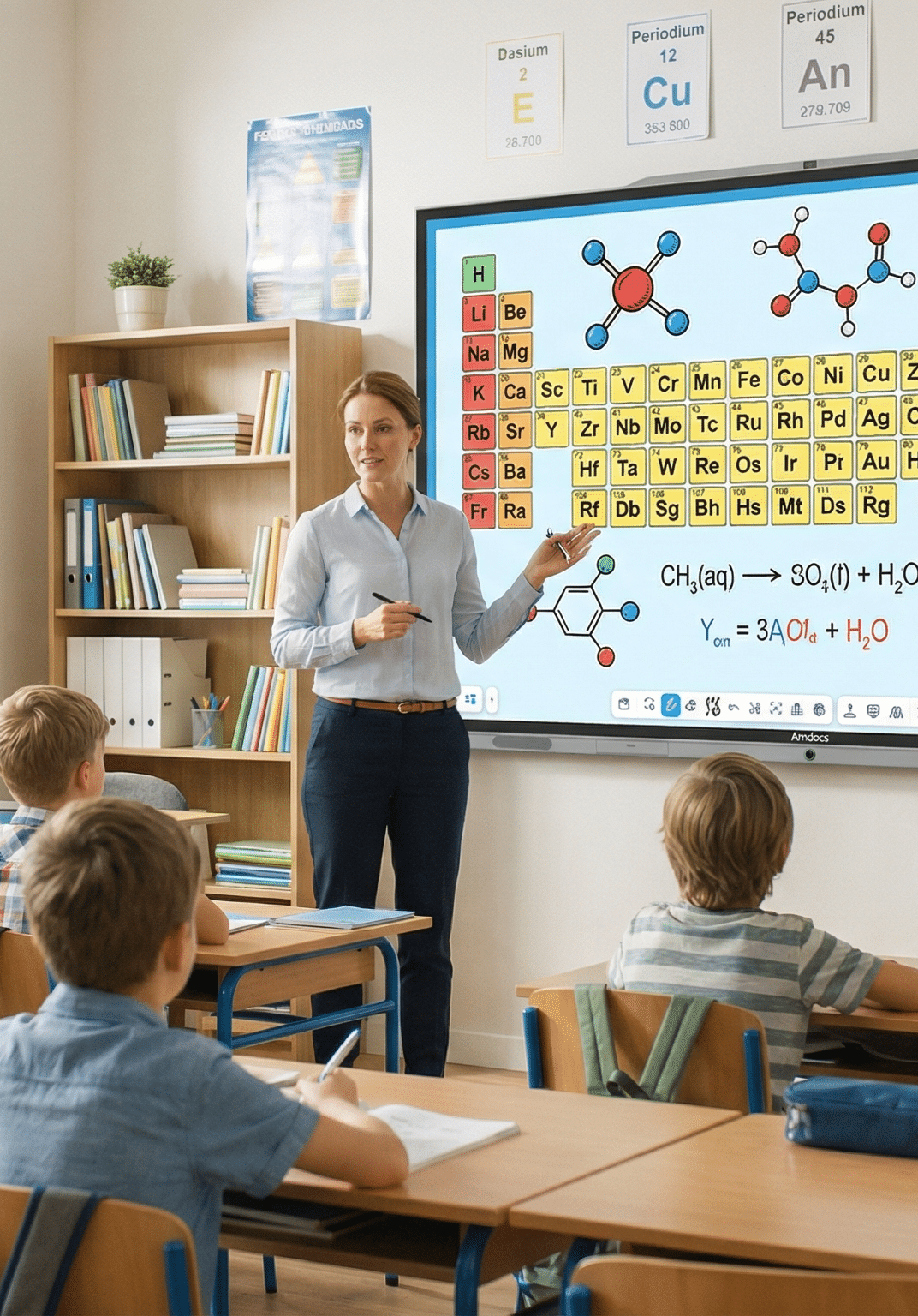 Amdox-Interactive whiteboards for collaboration/hybrid learning/classroom/school/eduction