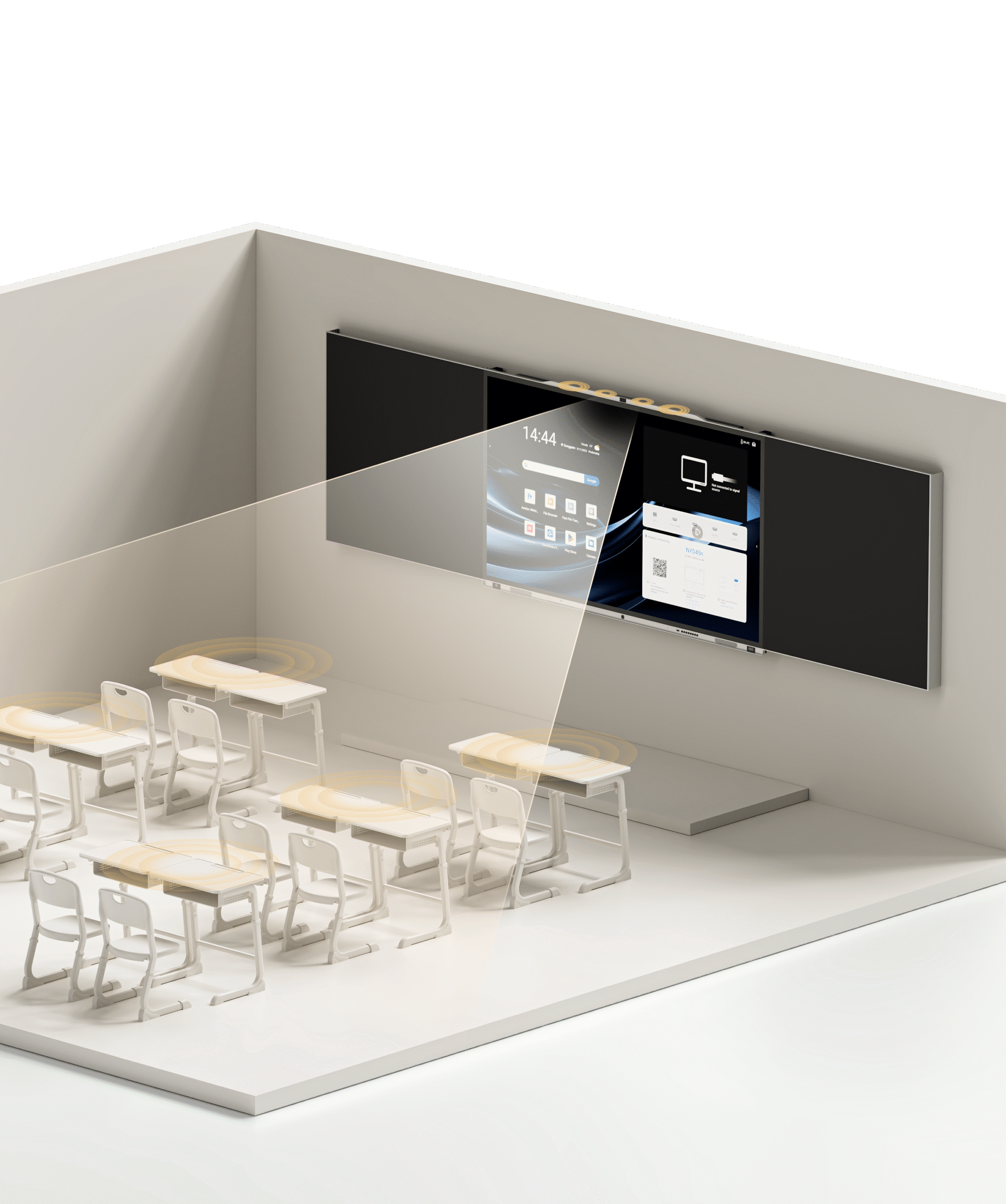 Amdox-Interactive whiteboards for collaboration/hybrid learning/classroom/school/eduction