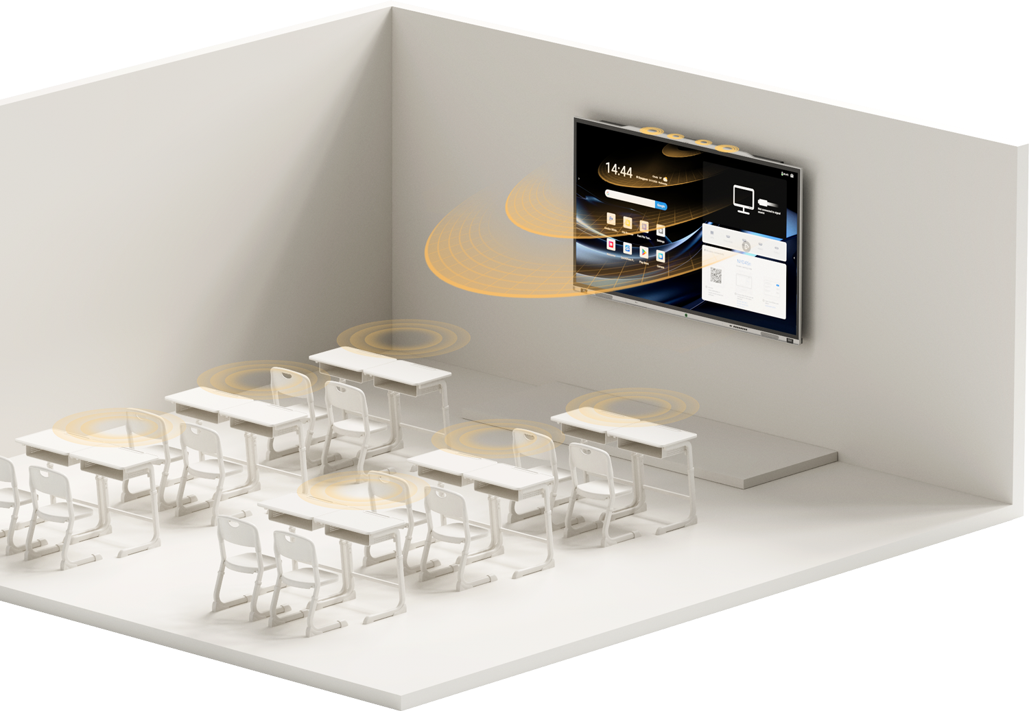 Amdox-Interactive whiteboards for collaboration/hybrid learning/classroom/school/eduction
