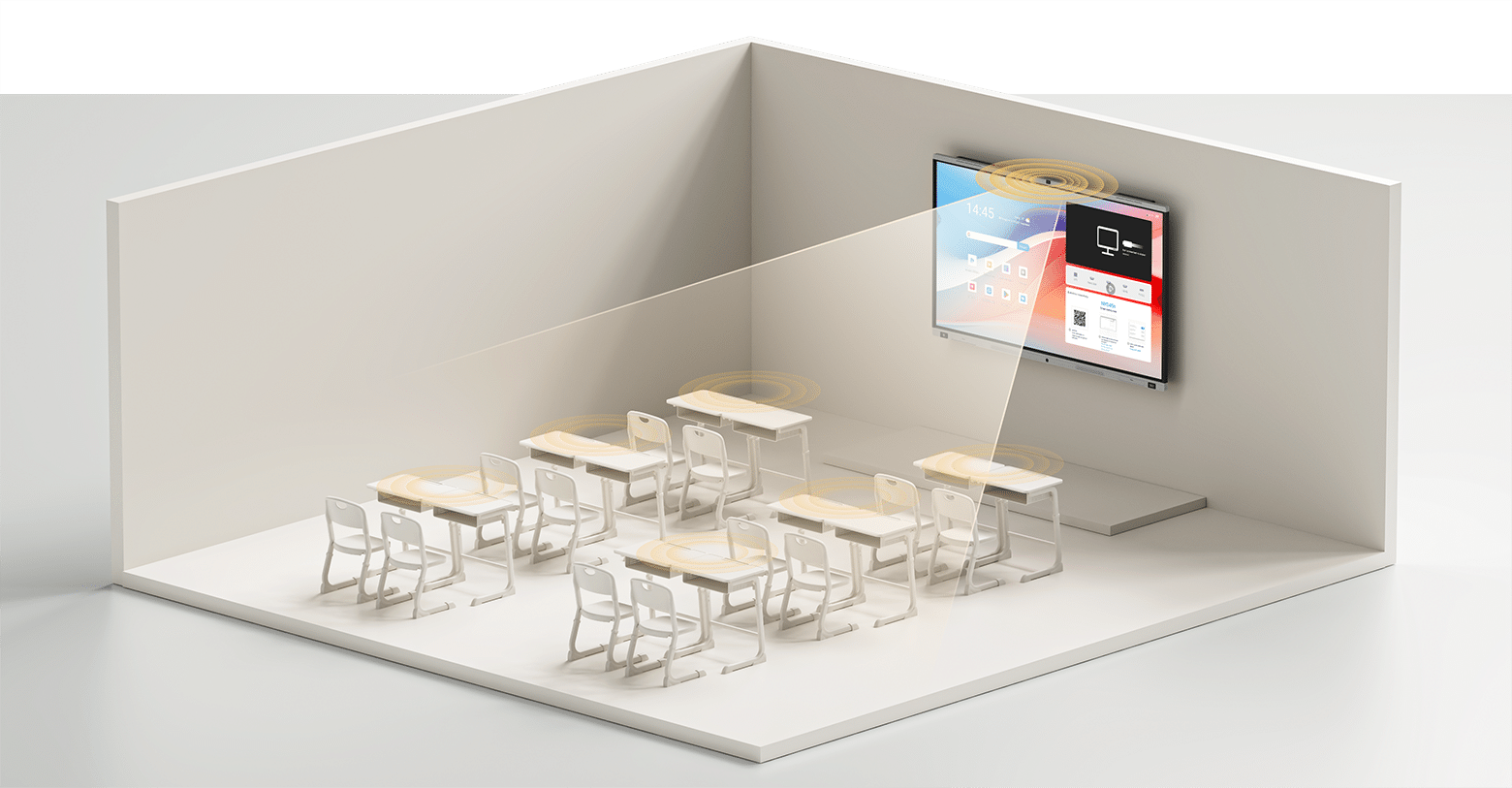 Amdox-Interactive whiteboards for collaboration/hybrid learning/classroom/school/eduction