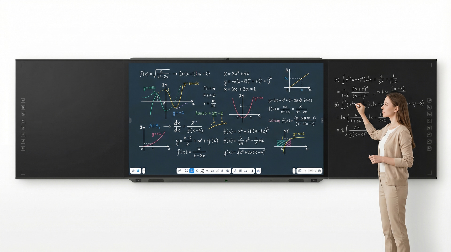 Amdox-Interactive whiteboards for collaboration/hybrid learning/classroom/school/eduction