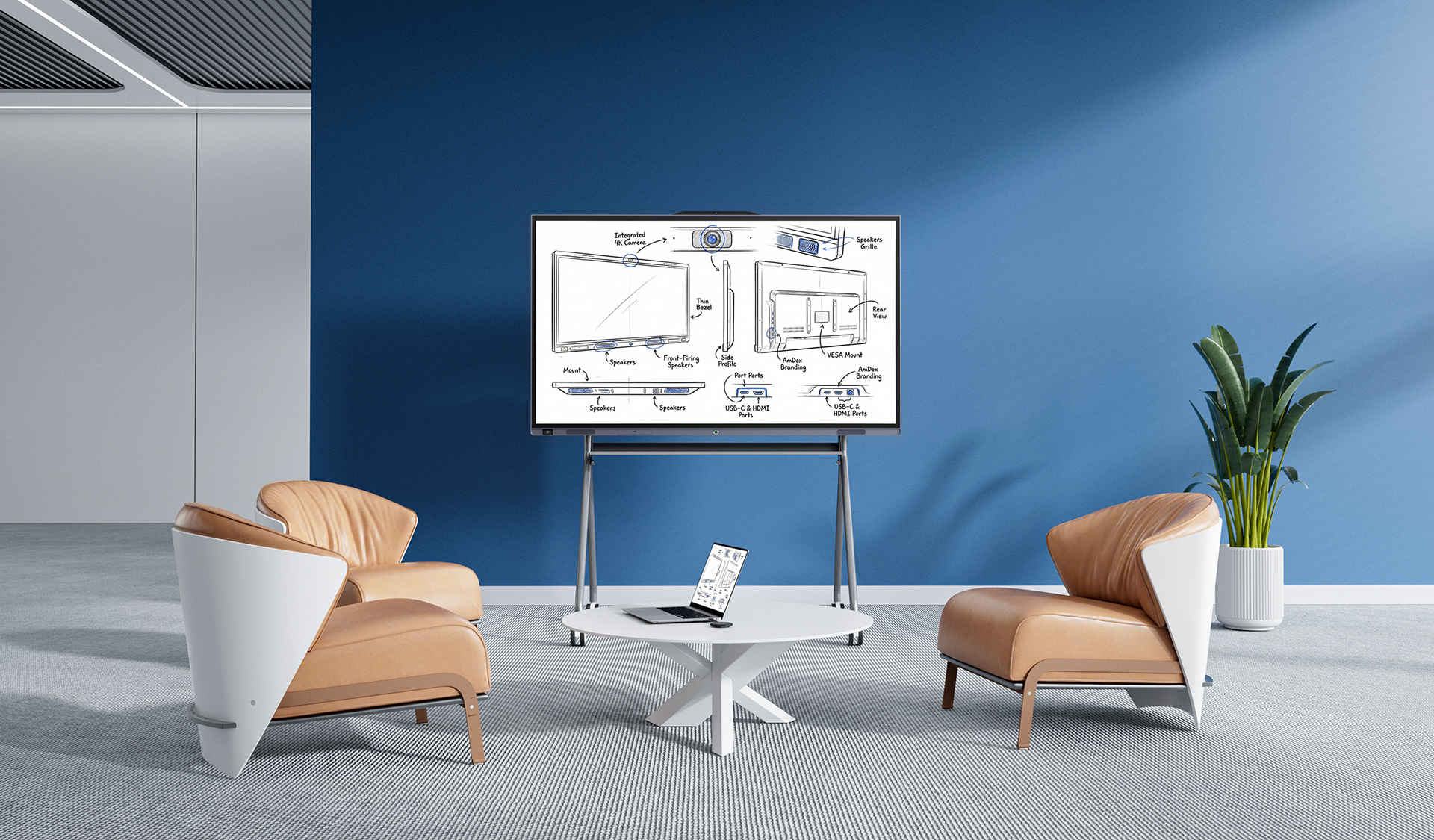 Amdox-interactive whiteboard solutions-for conference room/meeting room/office
