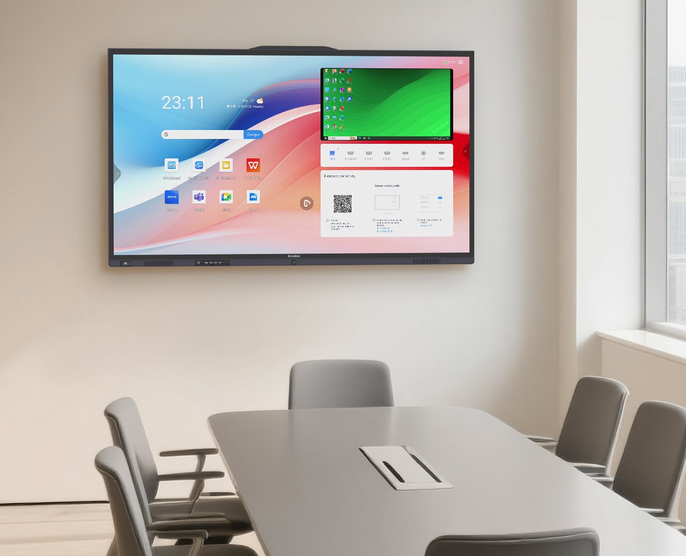 Amdox-interactive whiteboard for conference room/meeting room/office
