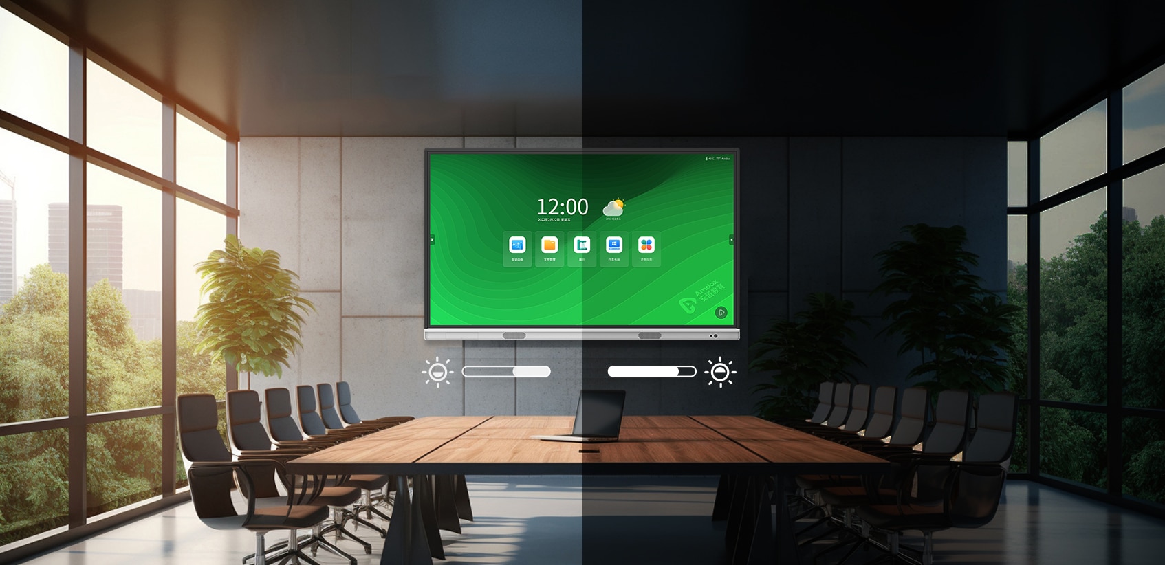 Amdox-Interactive whiteboards for collaboration/hybrid learning/classroom/school/eduction