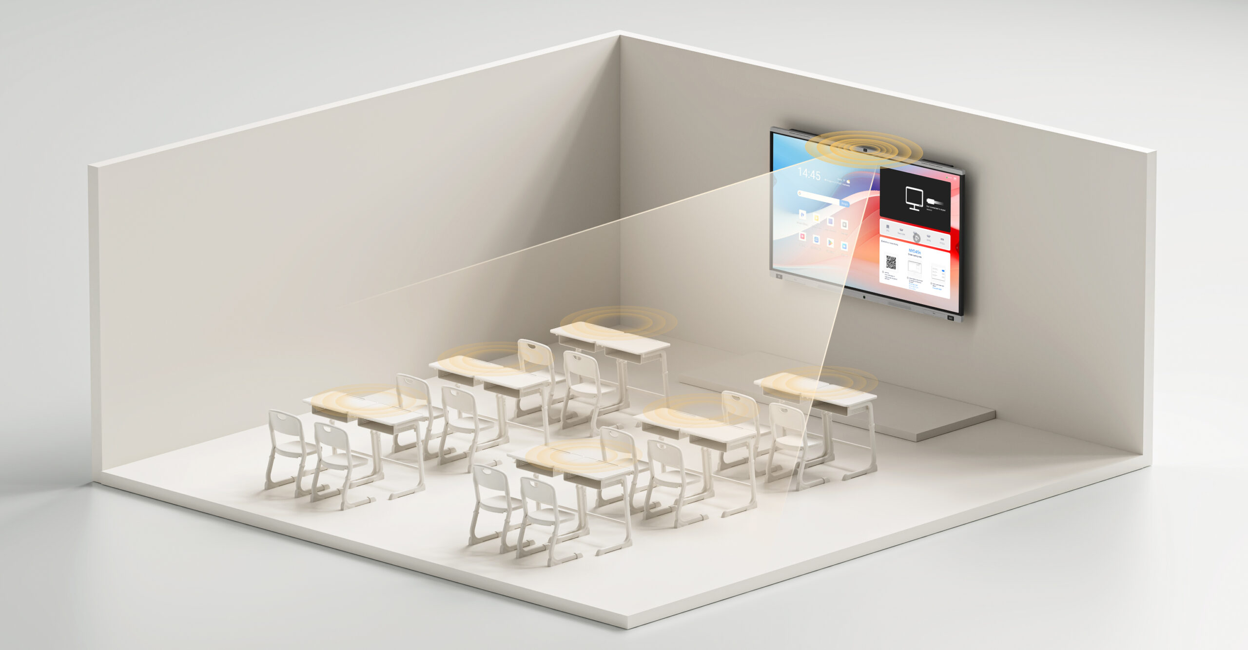 Amdox-Interactive whiteboards for collaboration/hybrid learning/classroom/school/eduction